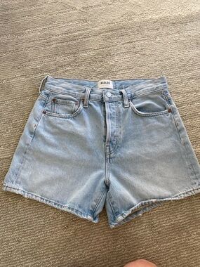 AGOLDE Parker Long Shorts in Twister- Size 25